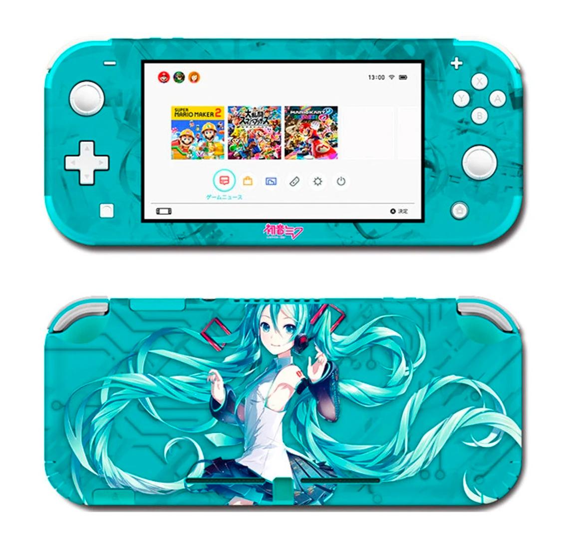 Skin decal dán Nintendo Switch Lite mẫu anime (dễ dán, đã cắt sẵn)