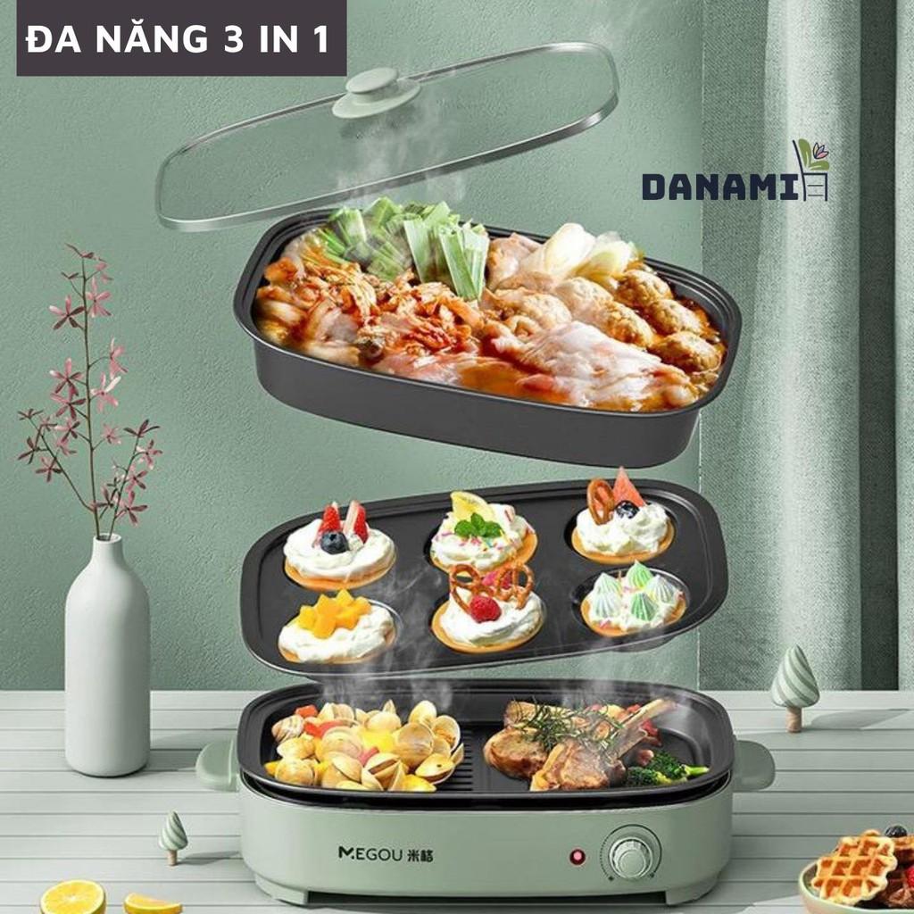 – Nồi lẩu nướng cao cấp 4L– Nồi lẩu đa năng dùng cho 3 đến 6 người – Bếp lẩu nướng điện