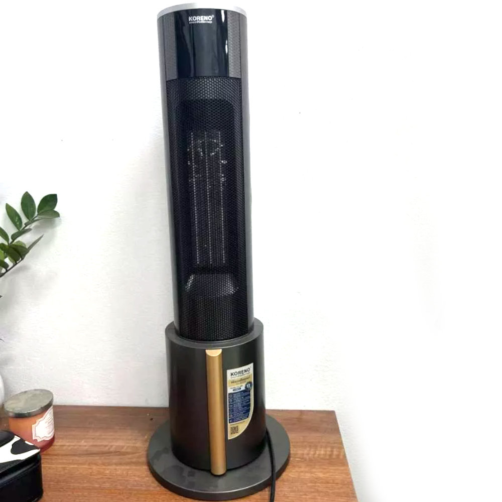 Máy sưởi gốm Ceramic Koreno Thái Lan KN-556 công suất 2200W kèm khiển từ xa - Hàng chính hãng