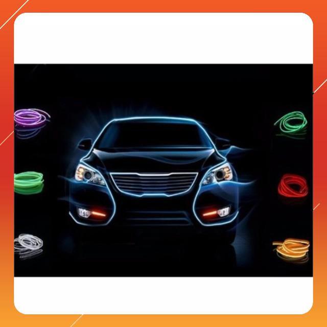 Hot Đèn led xe hơi ô tô trang trí nội thất nguồn điện mồi thuốc dài 5m Sky Life