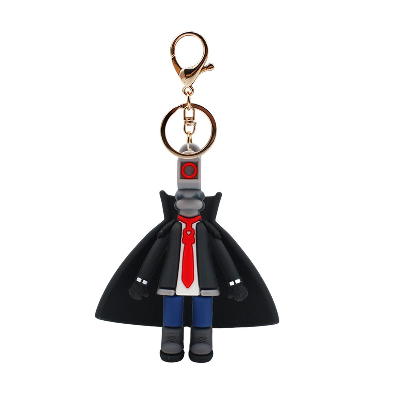 Toilet Key Chain Pendant Decoration Keychain for Purse Backpack Men