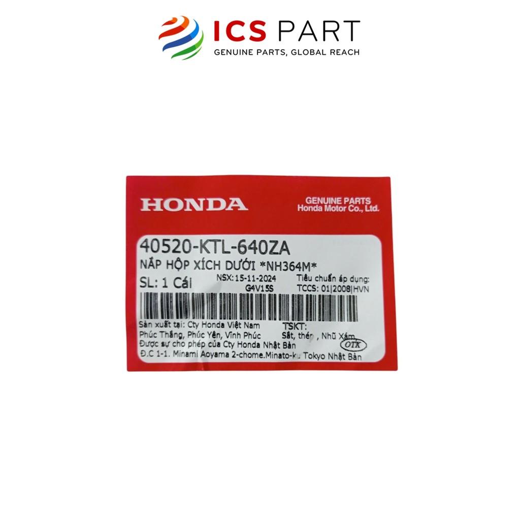Nắp Hộp Xích Dưới Nh364M HONDA Wave Alpha, Wave Rs, Wave1 (Không Đề) Màu Bạc (40520KTL640ZA)