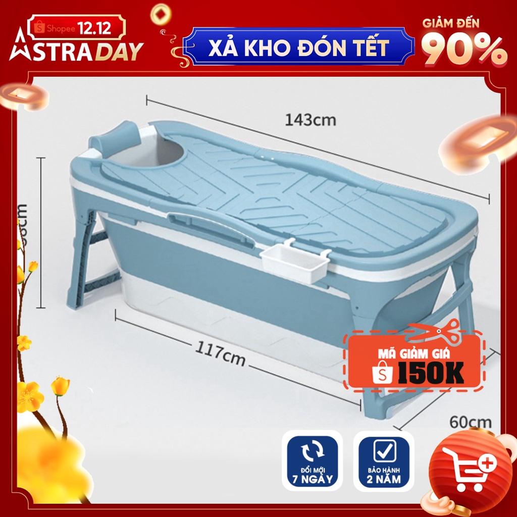 Bồn tắm gấp gọn cho người lớn size đại 1m43 - Bồn tắm gấp gọn SEKA cao cấp