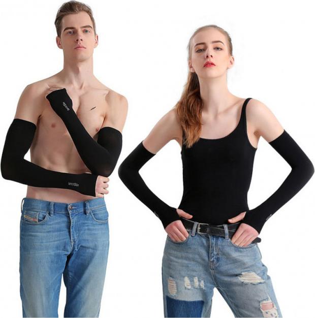 Combo 2 đôi găng tay chống nắng nam nữ, chống tia UV