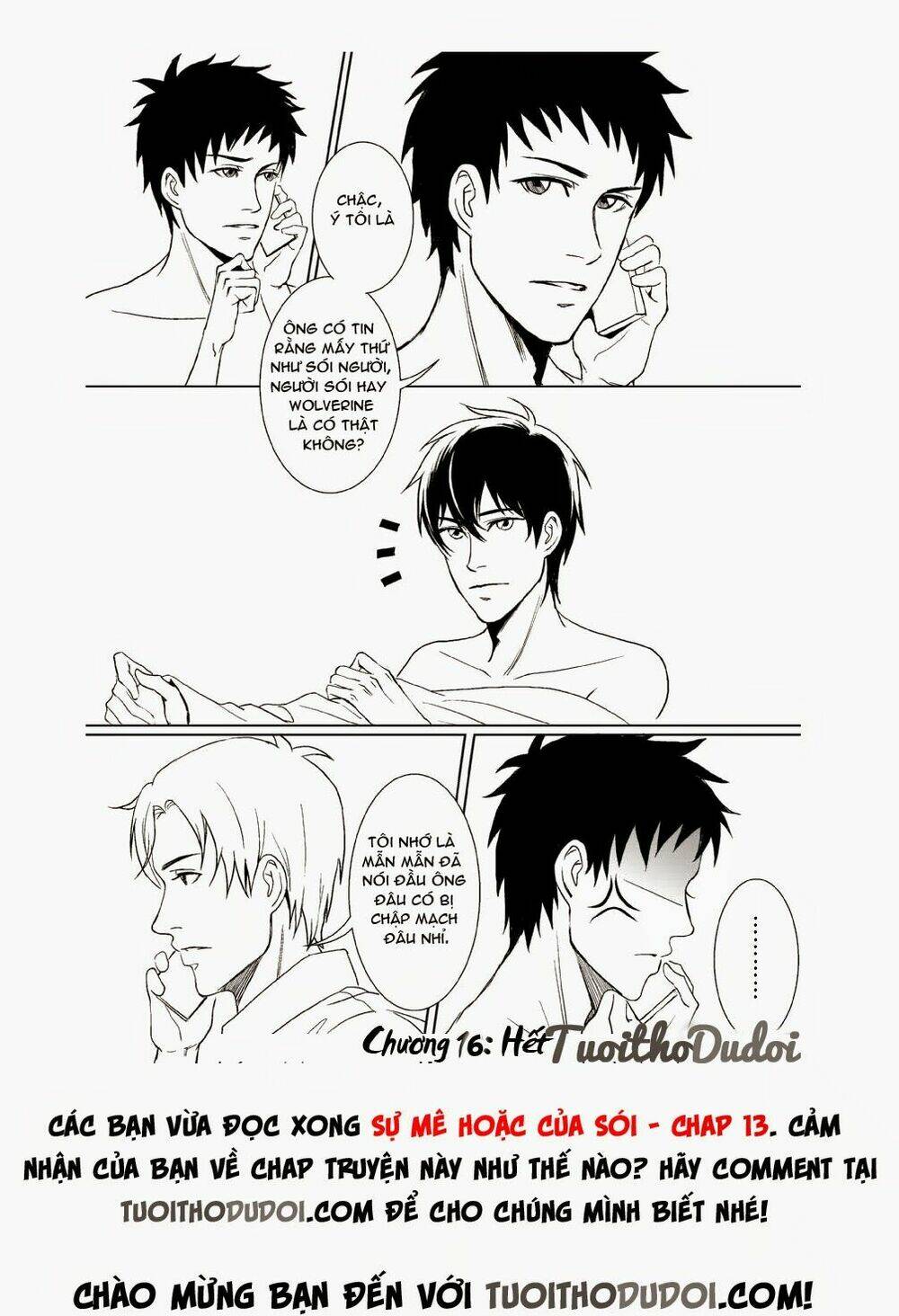 sự mê hoặc của sói chapter 16 16