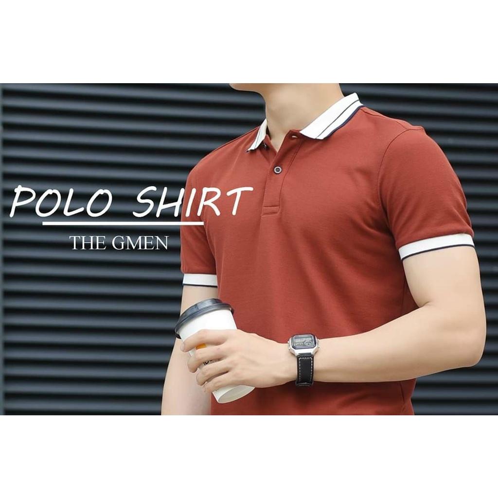 Áo polo nam ngắn tay, polo nam Aru shop vải cotton cá sấu cao cấp