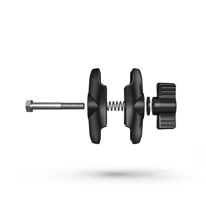 Bộ điều hợp đầu bóng 1 inch Bộ chuyển đổi đôi tay ổ cắm cho kẹp đầu bóng 25 mm.