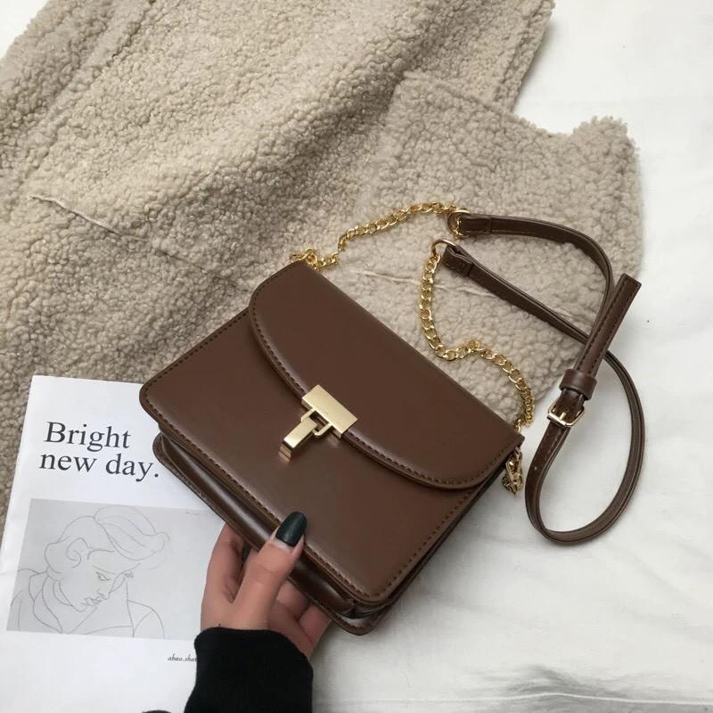 TÚI ĐEO CHÉO MINI ULZZANG T70 THỜI TRANG NỮ DÂY ĐEO CHÉO DẠNG XÍCH PHỤ KIỆN THỜI TRANG