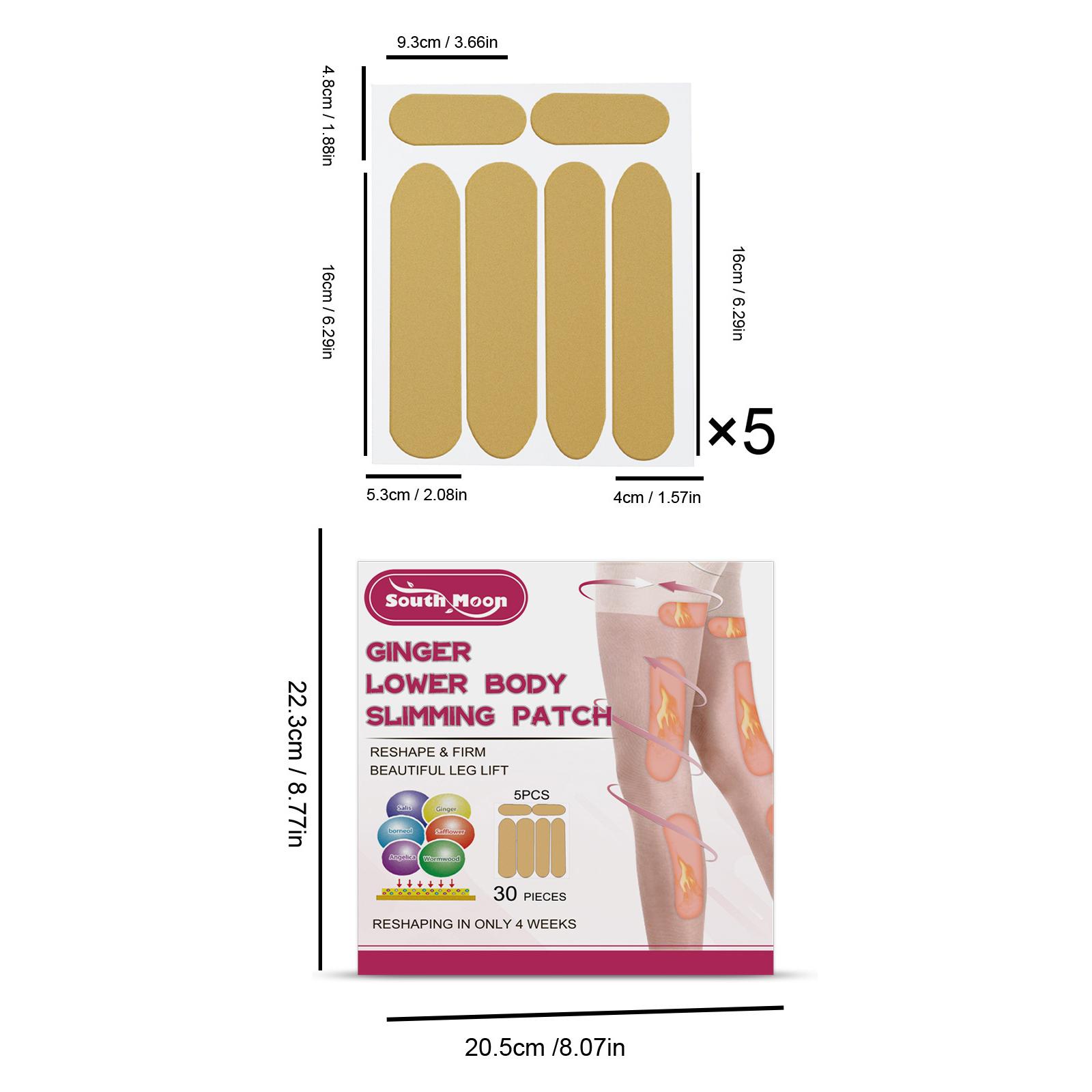 South Moon 30pcs Lifting and Firming Leg Patches Sculpting Legs