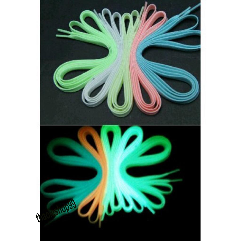 - -Bộ 2 dây giày, Dây giày dạ quang