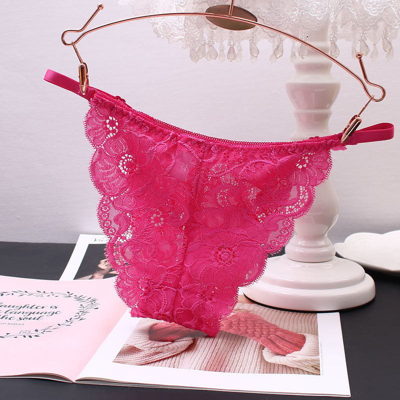 Combo 2 quần lót ren nữ sexy cạp thấp, dây hông mảnh đầy gợi cảm LYEQ051