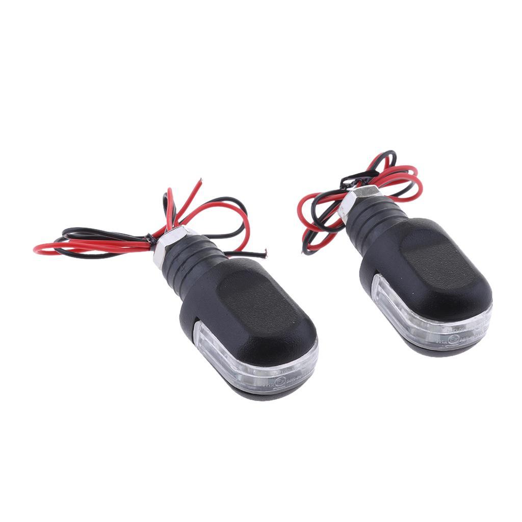 Motorcycle 22mm 7/8'' Handlebar LED  Blinker Indicator Light 12V