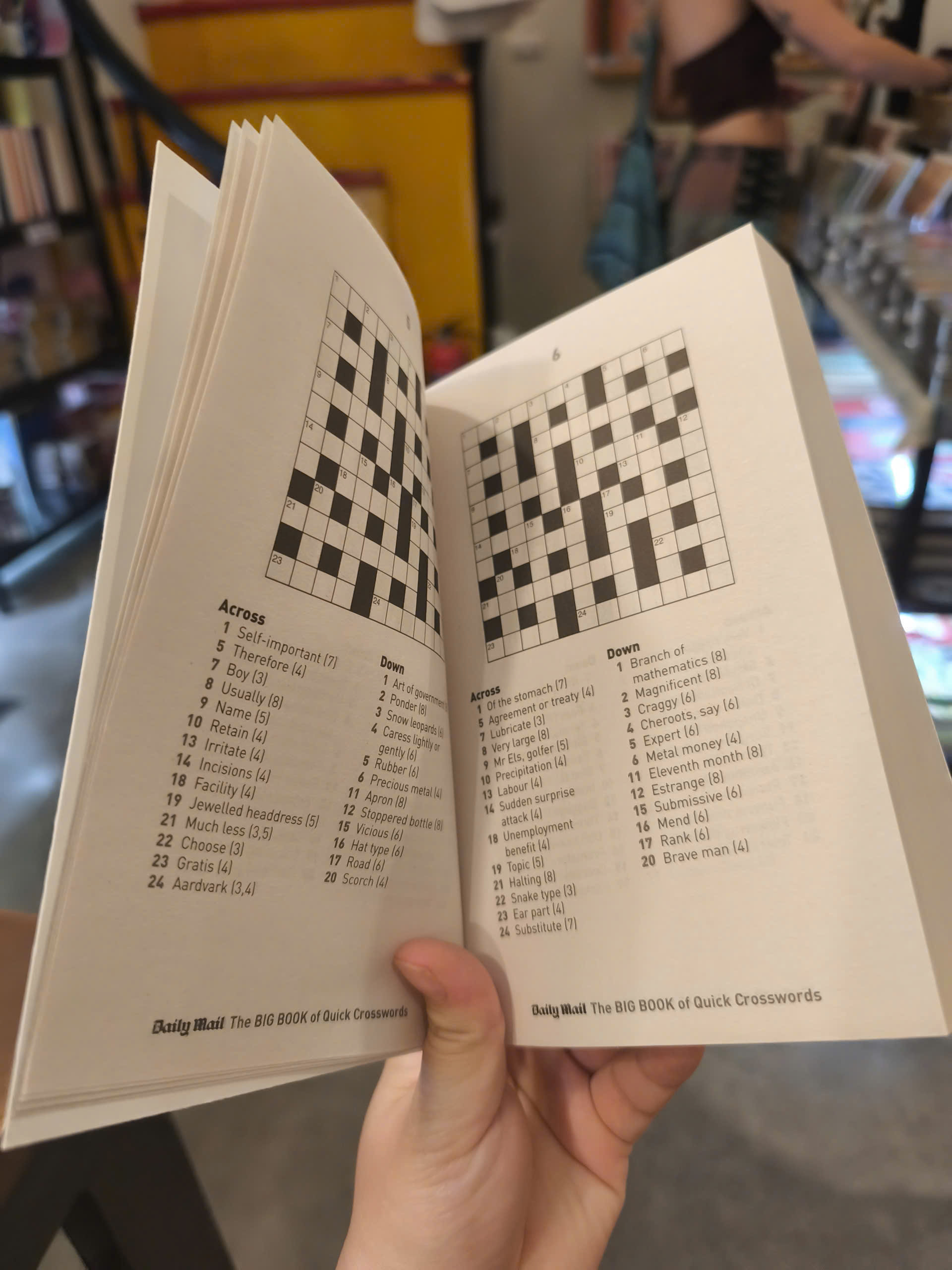 Sách - Big Book of Quick Crosswords 9 | Games / Ngoại văn Nhập khẩu UK / Trò chơi ô chữ giải trí