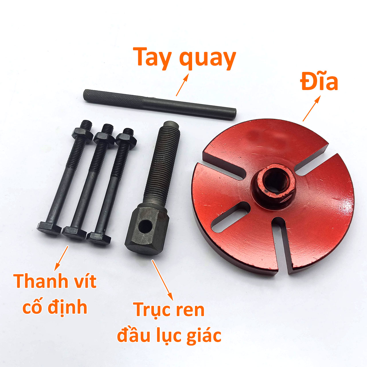 Cảo vô lăng xe từ tính từ thép Crôm Vanadium