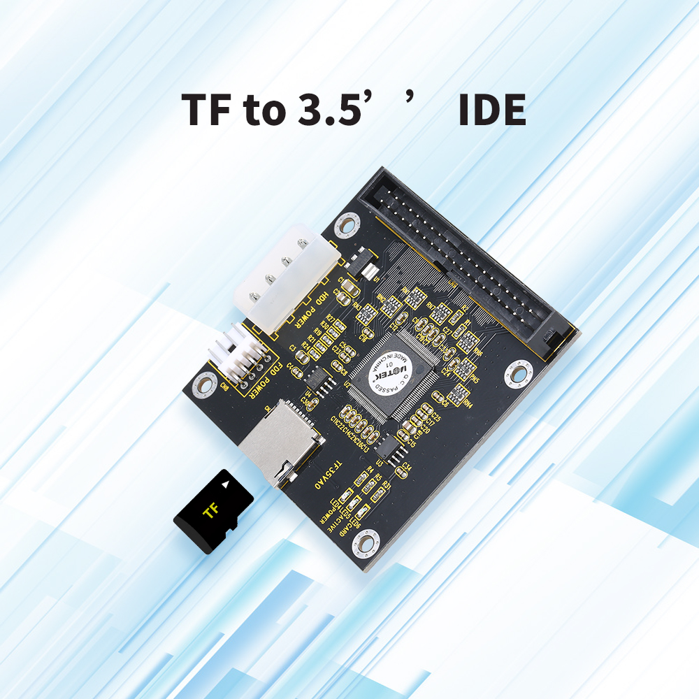 Thẻ Chuyển Đổi Đĩa Cứng TF 3.5 Inch IDE Micro SD Sang IDE 44pin Cho Máy Tính Xách Tay