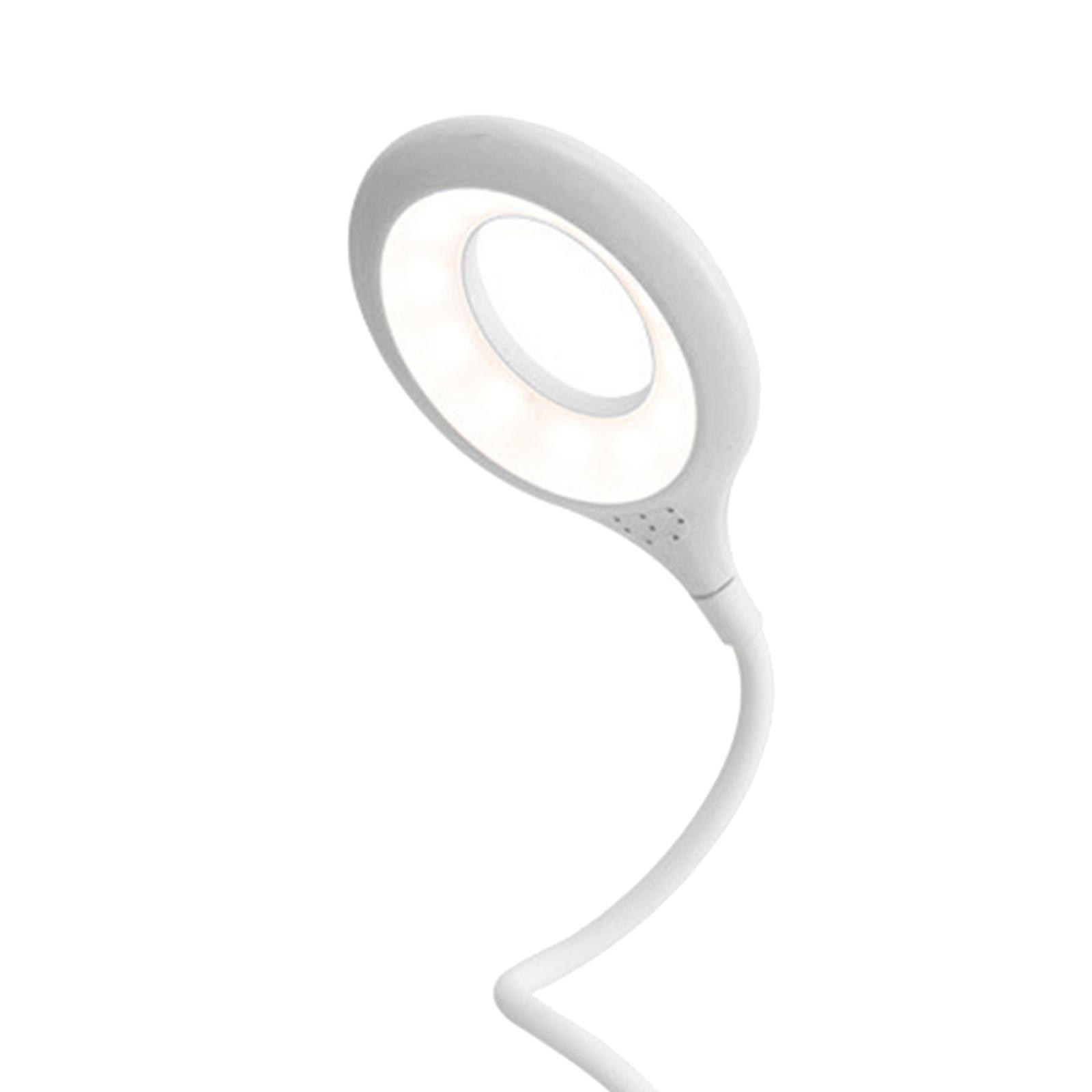 Rechargeable Elephant LED Desk Lamp 2x White Night Light