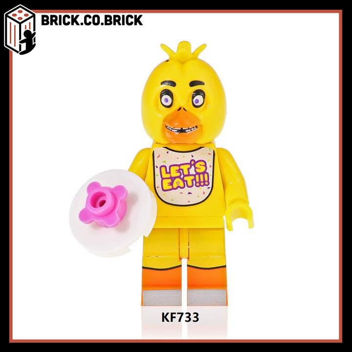 Đồ chơi Lắp ráp minifig Nhân vật từ Game Những Người Bạn của Freddy KF6071