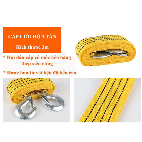 Bộ Dụng Cụ Cứu Hộ Khẩn Cấp Cho Xe Ô Tô 7 PSC