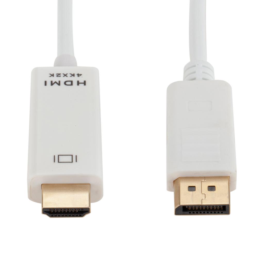 1.8M/6FT 4K X 2K DP To HDMI Adapter Cord Cable For
