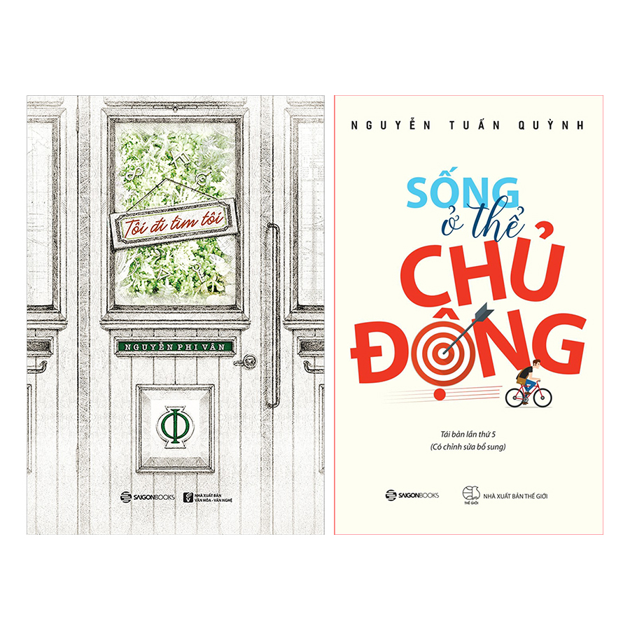 Combo Tôi Đi Tìm Tôi + Sống Ở Thể Chủ Động