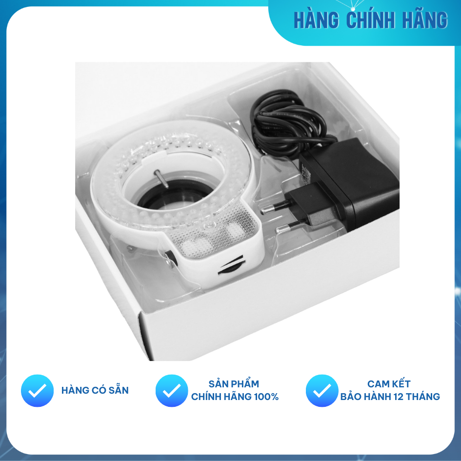 Đèn LED Ring Cho Kính Hiển Vi Soi Nổi | Model: PHLED64-I | Hàng Chính Hãng