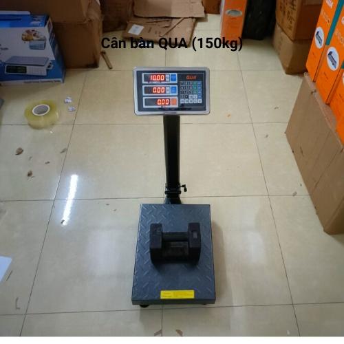 Cân bàn điện tử tính tiền QUA ( 100kg&amp;150kg ) ( bảo hành 24 T ) dùng cho cân trái cây hàng nông sản ,kho bãi