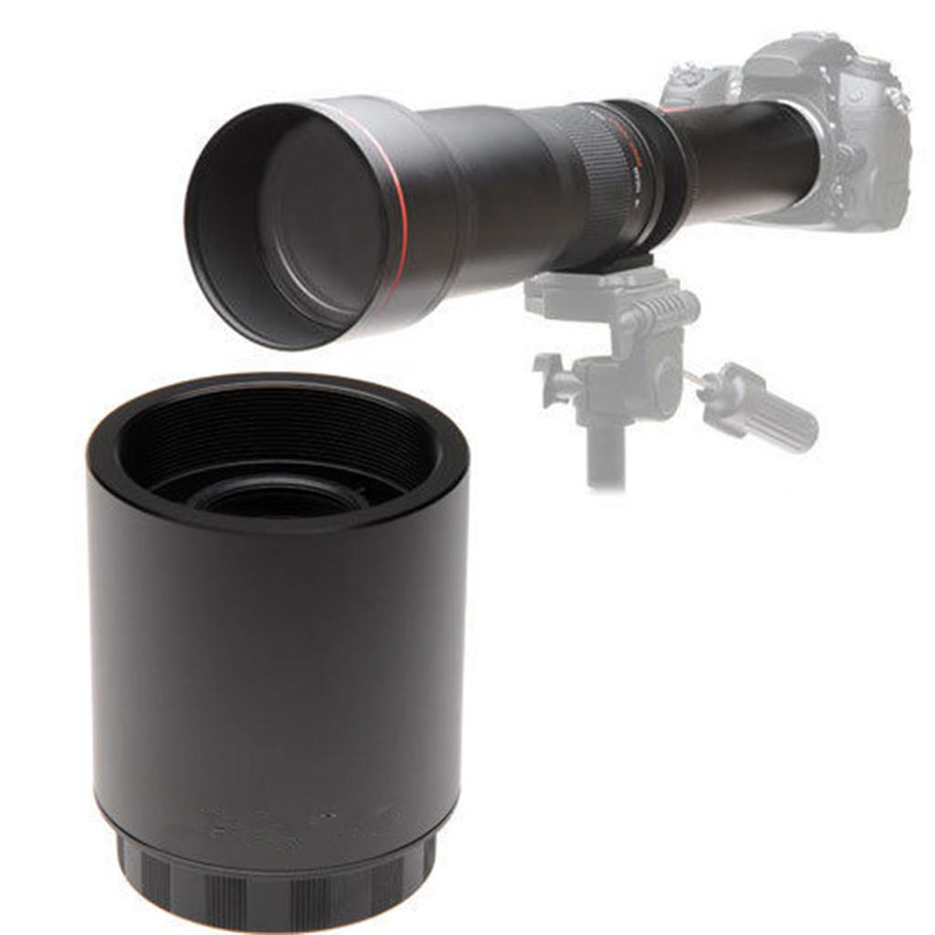 HD 2X Teleconverter for T2 T-Mount 650-1300mm 900mm 420-800mm Telephoto Lens