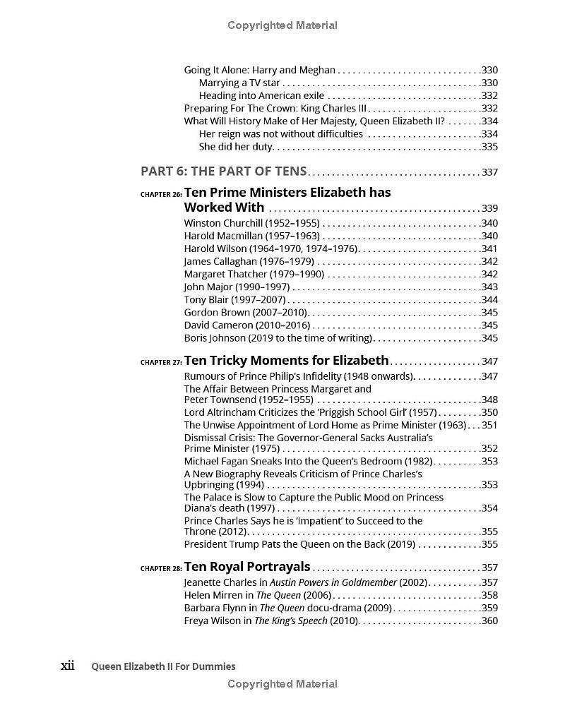 Sách ngoại văn: Queen Elizabeth II For Dummies
