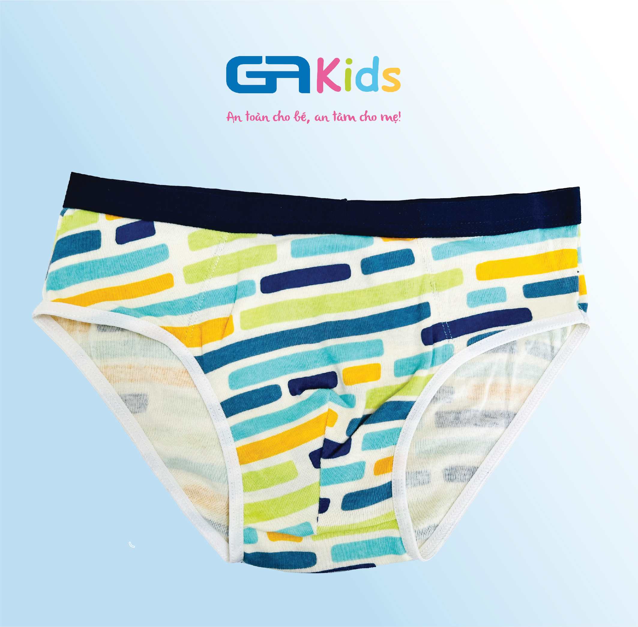 Set 7 Quần Lót Brief Bé Trai GAKIDS - Cotton Cao Cấp, Thấm Hút Tốt, Thoải Mái Cho Bé Trai Năng Động Cả Ngày