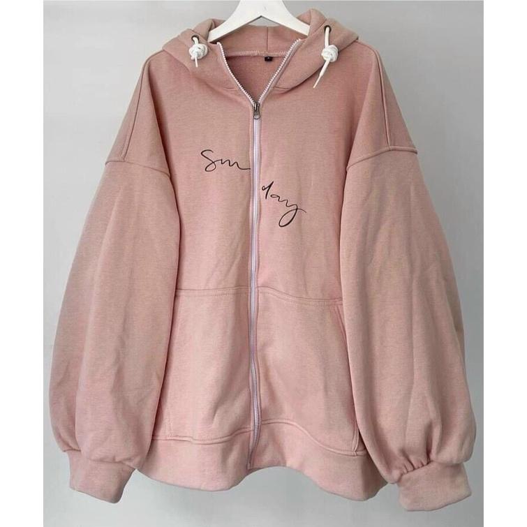 Áo khoác HOODIES nữ FORM RỘNG