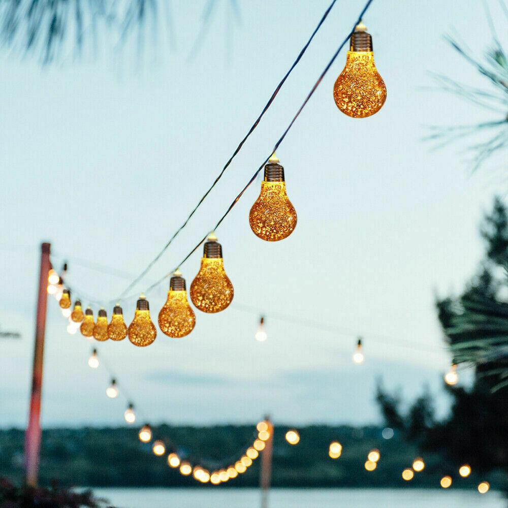 Dây Đèn LED 1.5m Gắn Bóng Đèn Lấp Lánh Trang Trí Giáng Sinh Đa Dụng