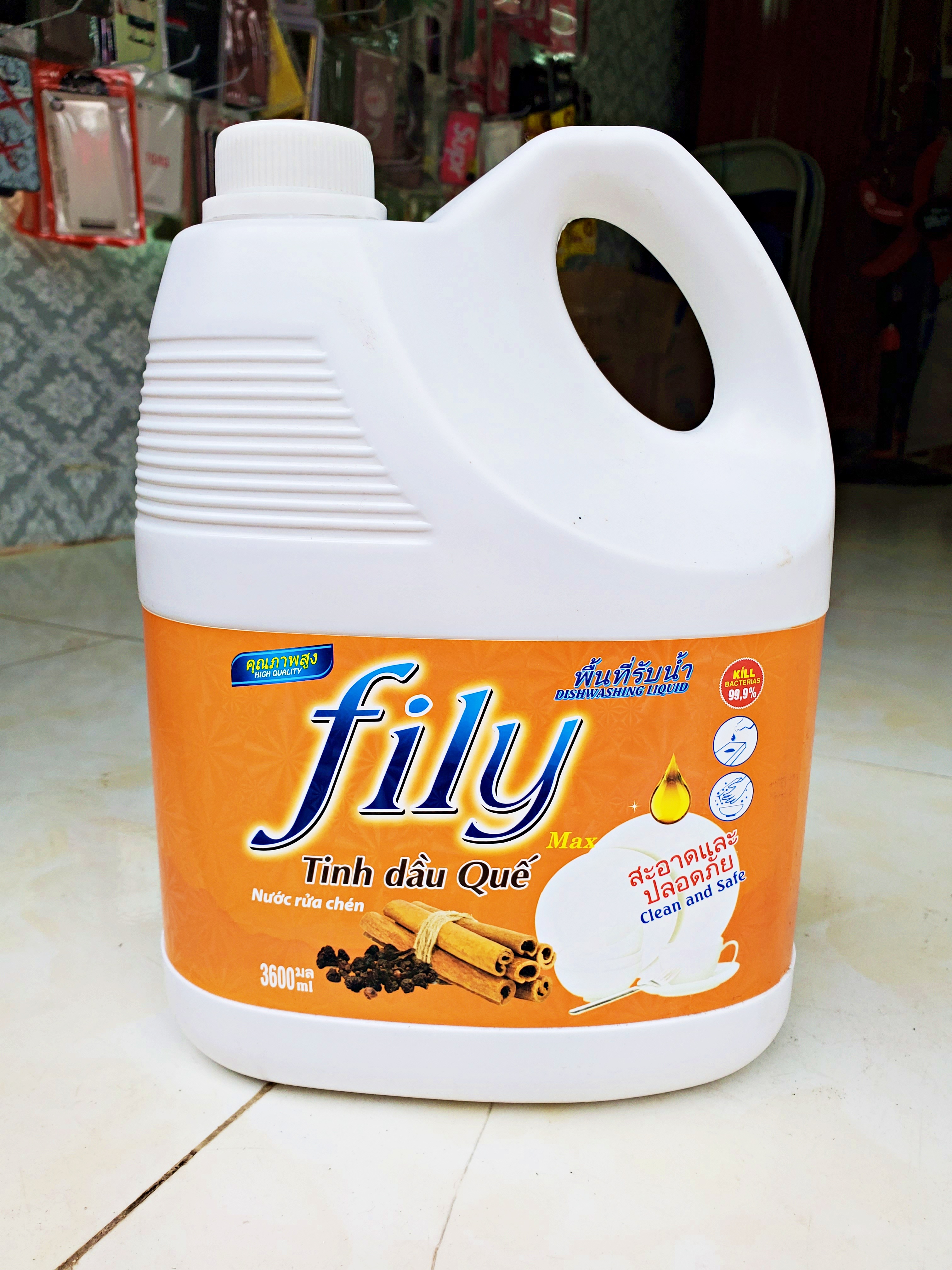 Nước rửa chén FILY hương quế 3,6ml