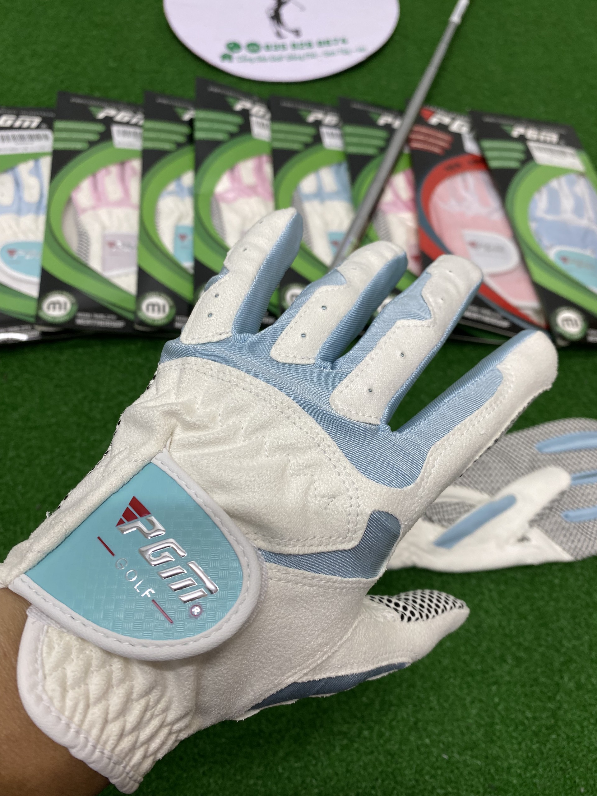 Găng Tay Golf Nữ - Bao tay golf Golf Gloves, Chất liệu da cừu mềm mại, ôm tay, thoáng khí, có thể giặt nhiều lần.( 1 Đôi)