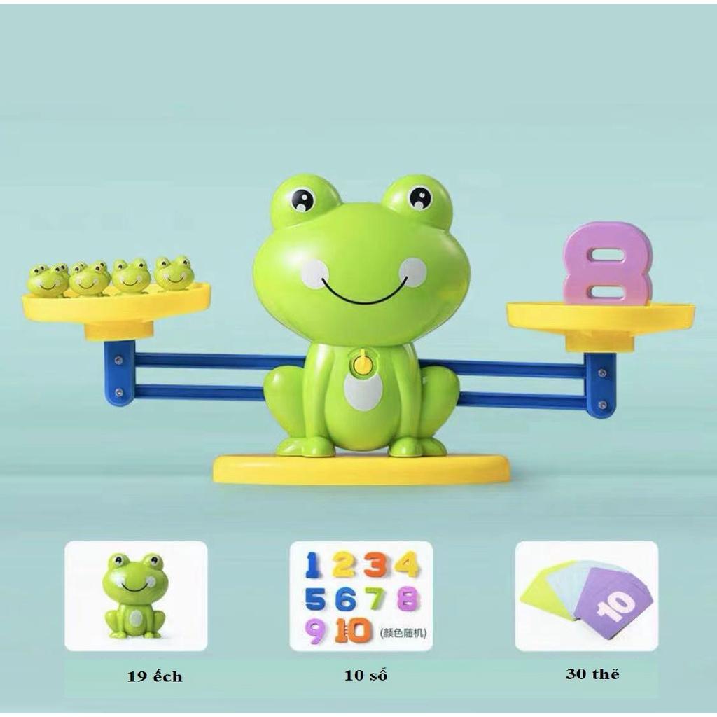 Ếch Cân Bằng Trọng Lượng Hỗ Trợ Học Toán Và Phép Tính Hiệu Quả. Đồ Chơi Giáo Dục Toán Học Cho Trẻ Em