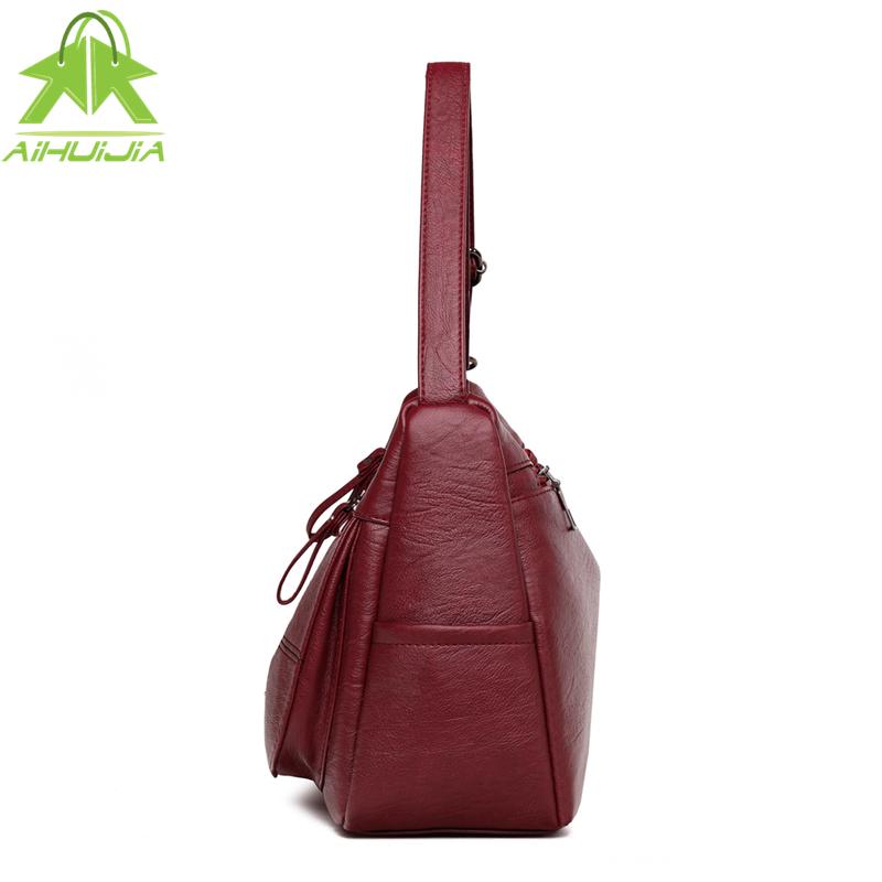 Năm 2021 Thời Trang Sang Trọng Thiết Kế Túi Đeo Chéo Da Pu Mềm Sứ Giả Túi Xách Cho Nữ Dây Kéo Mini Retro Người Phụ Nữ Túi Xách Nữ Túi