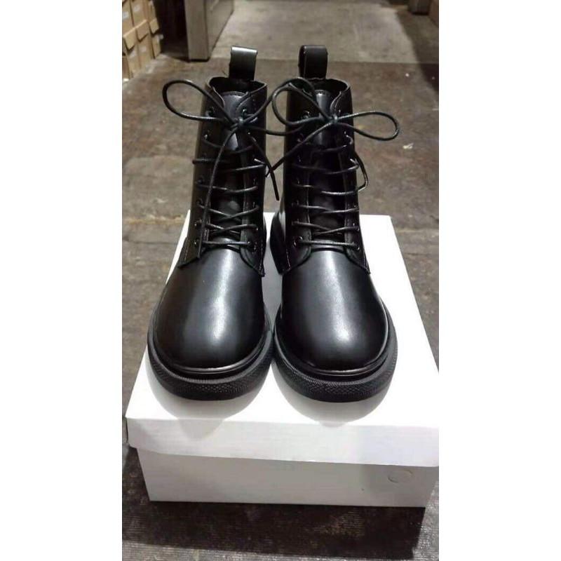 Giày Boots cổ chun da lộn