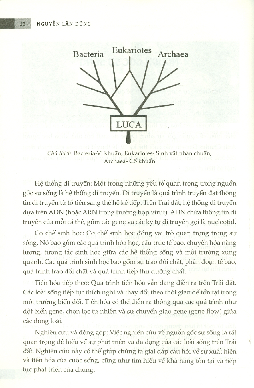 BÀI GIẢNG SINH HỌC – Nguyễn Lân Dũng - Hanoibooks – NXB Dân Trí