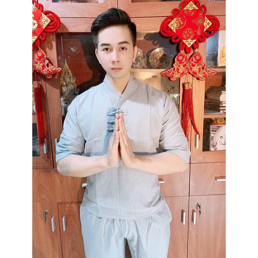 ĐỒ LAM ĐI CHÙA SET ĐỒ LAM s2