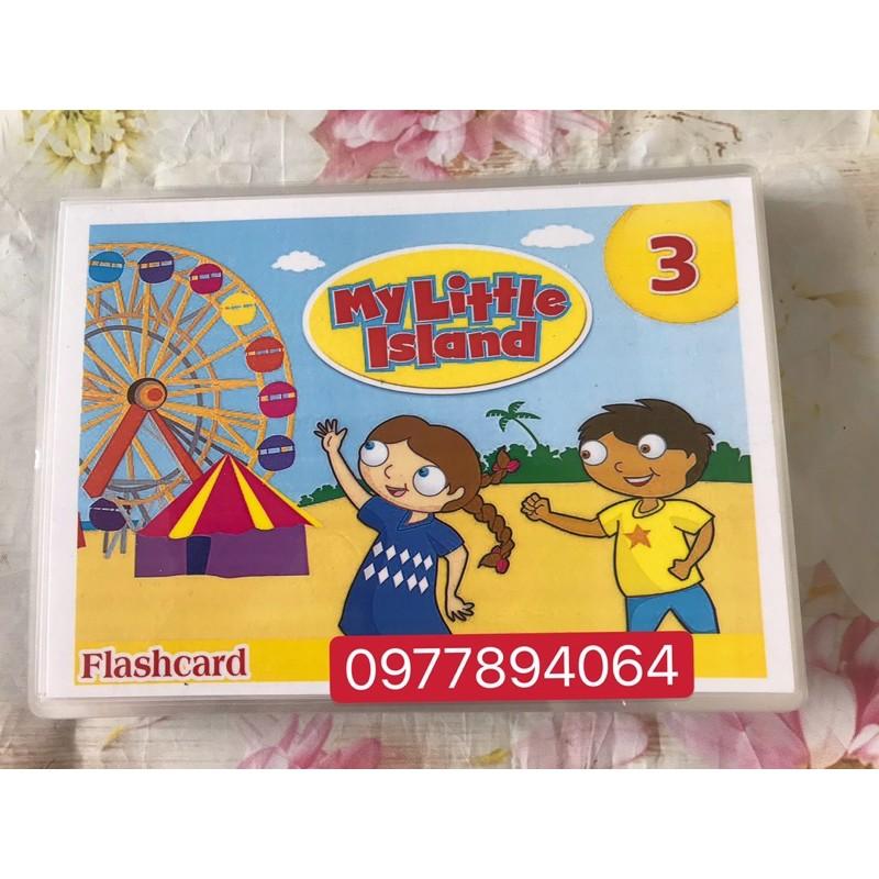 Thẻ Flashcards  My little island level 3- ép plastics bền đẹp ️giáo cụ đồ dùng dạy học cần thiết dạy Tiếng Anh️