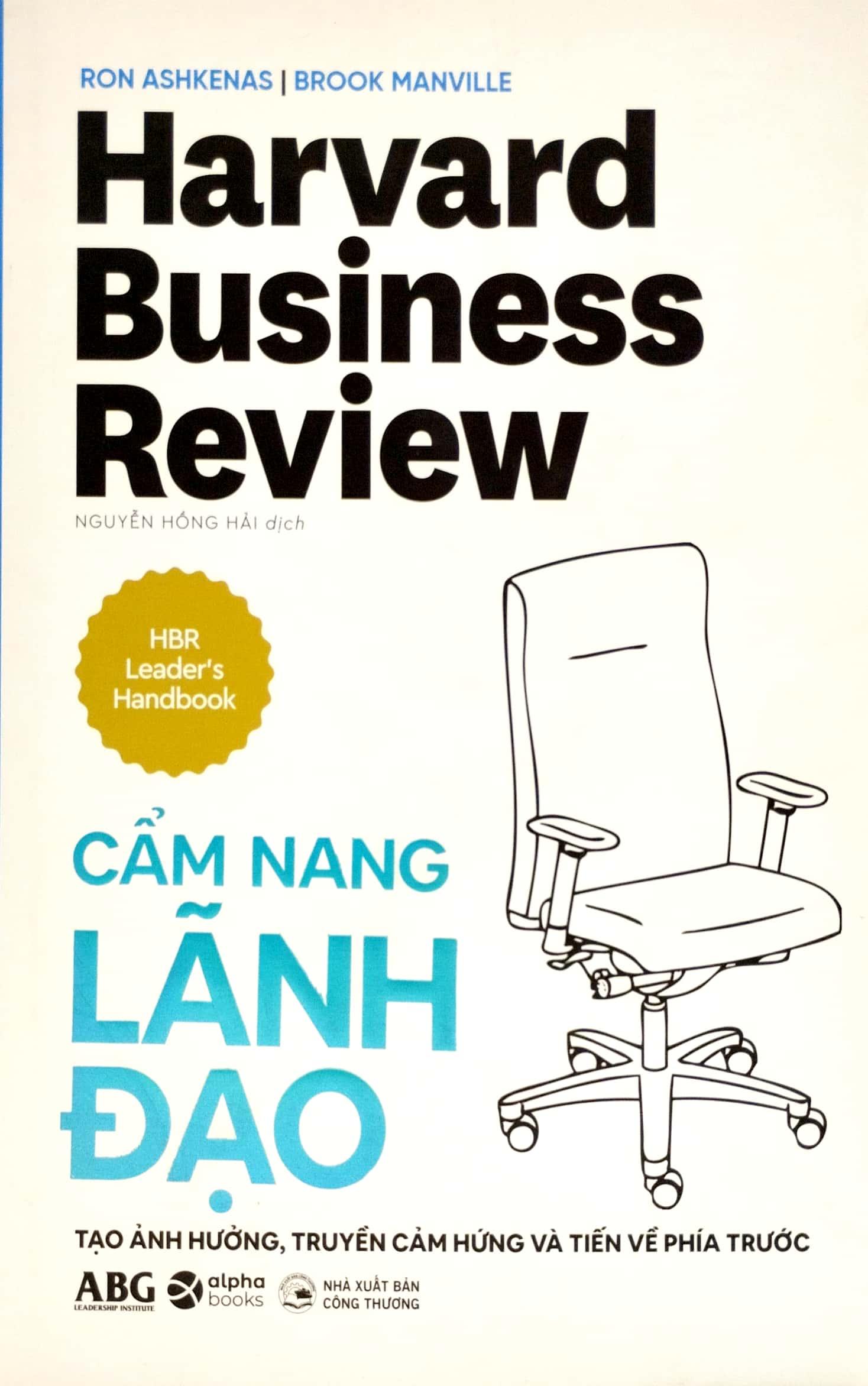HBR - Cẩm Nang Lãnh Đạo
