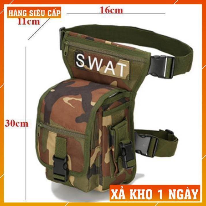 Túi Đeo Chéo Nam - Túi Đeo Hông Bụng Thể Thao SWAT