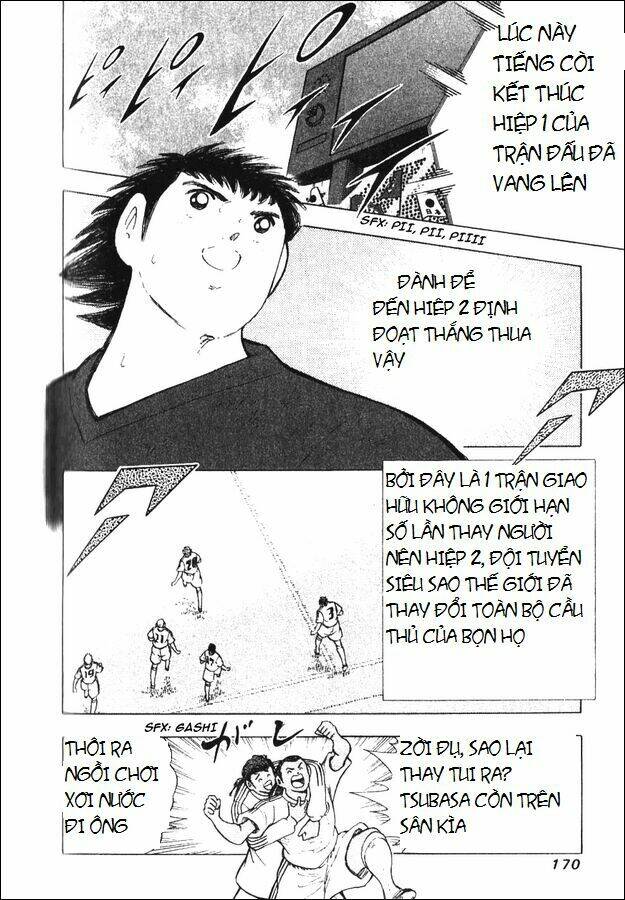 captain tsubasa: all stars games (25th anniversary) - trận đấu trong mơ chapter 4 10