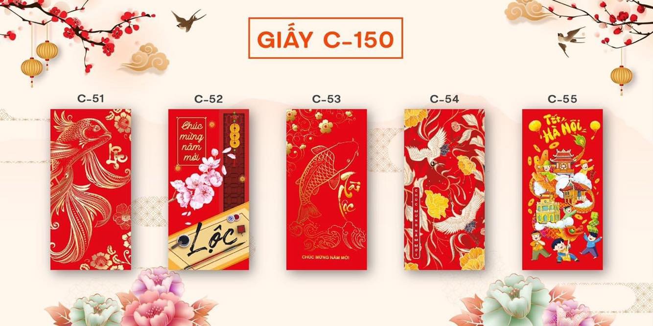 Combo bao lì xì 2021 bóng đẹp Tết Trâu nhiều mẫu ngẫu nhiên