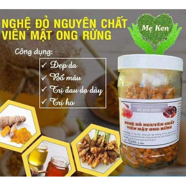 TINH BỘT NGHỆ NGUYÊN CHẤT MẸ KEN - gói 100G