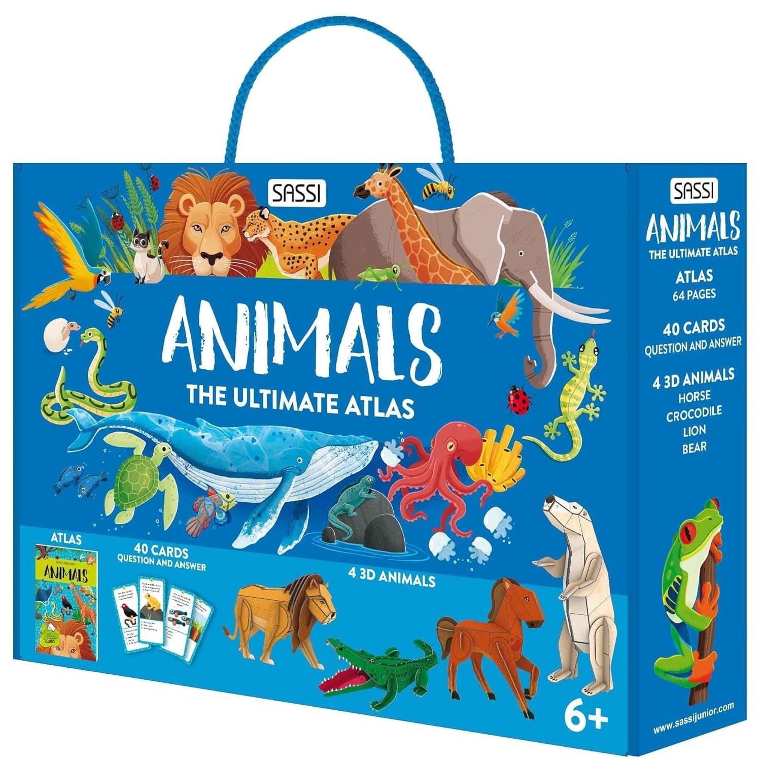 Sách Mega Atlas -  The Ultimate Animals Atlas