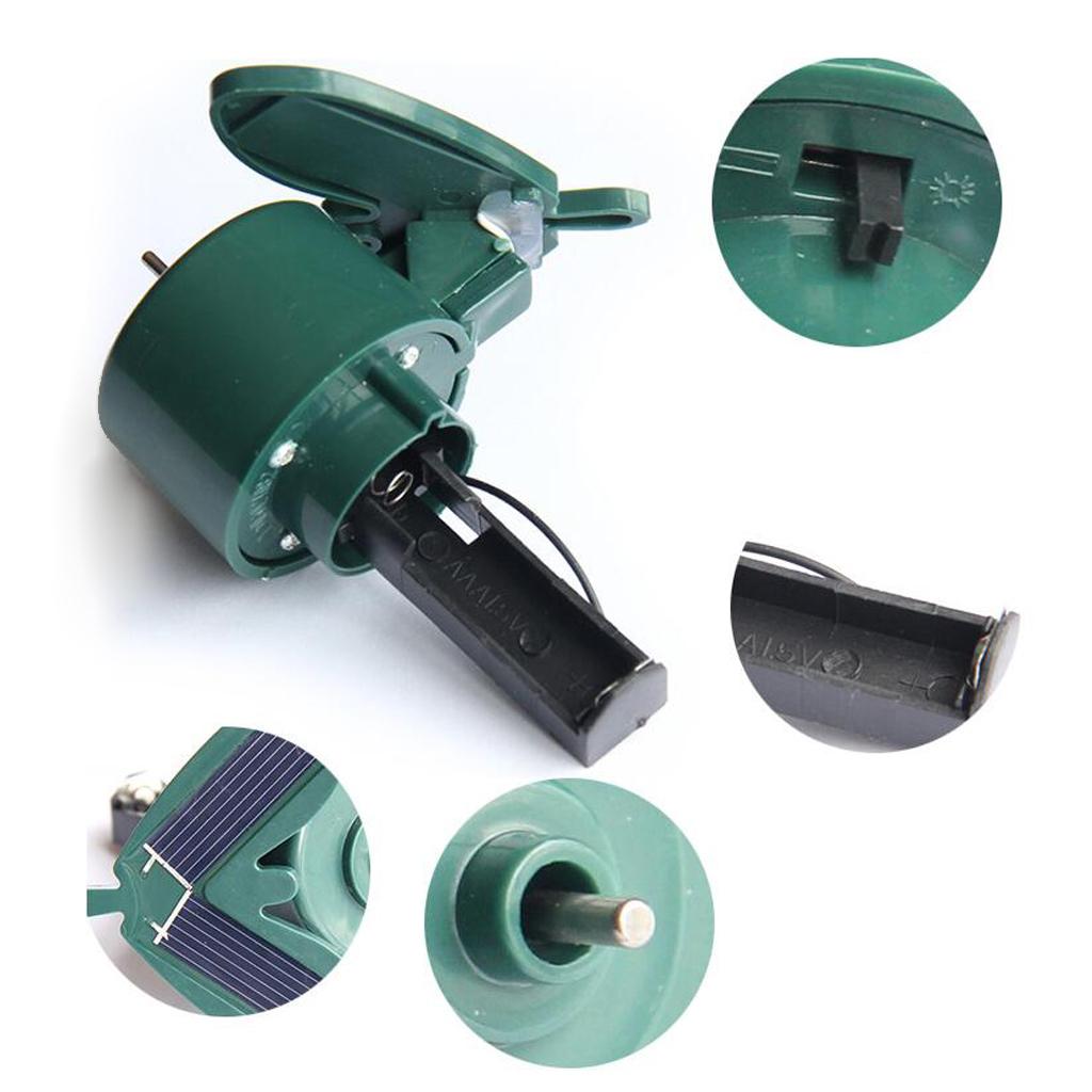 2X Chạy Bằng Năng Lượng Mặt Trời Trang Trí Sân Vườn Nhảy Múa Nhấp Nháy Bướm Cọc Chim Cọc Hoa Trang Trí Thủ Cô