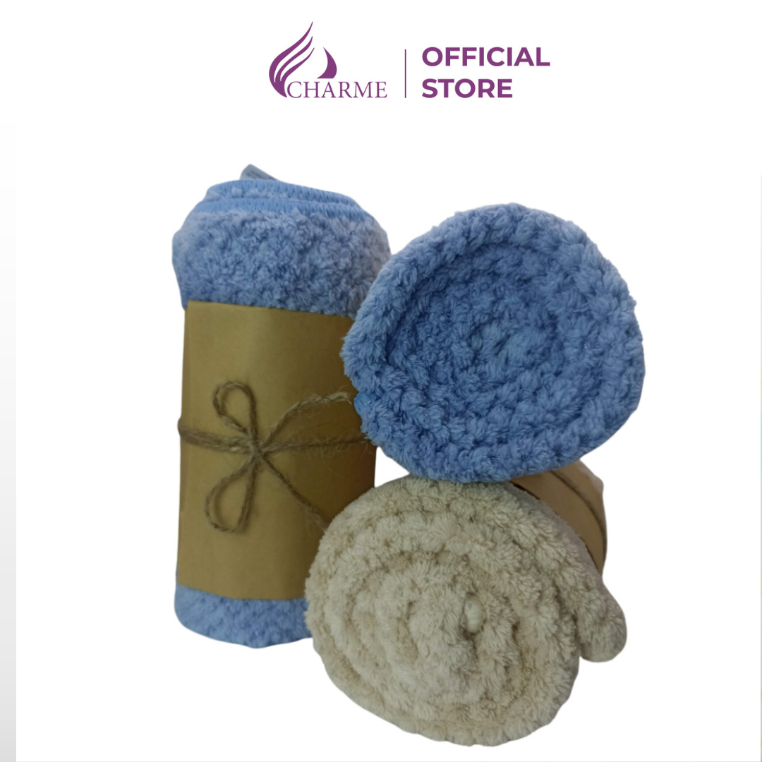 Khăn tắm công nghệ sợi Microfiber Nhật Bản thấm hút cực tốt, mềm mịn không bai xù