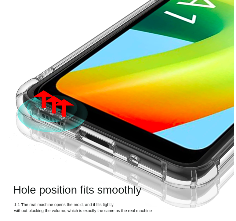Ốp lưng dẻo trong chống sốc dành cho Xiaomi Redmi A1 - Hàng nhập khẩu