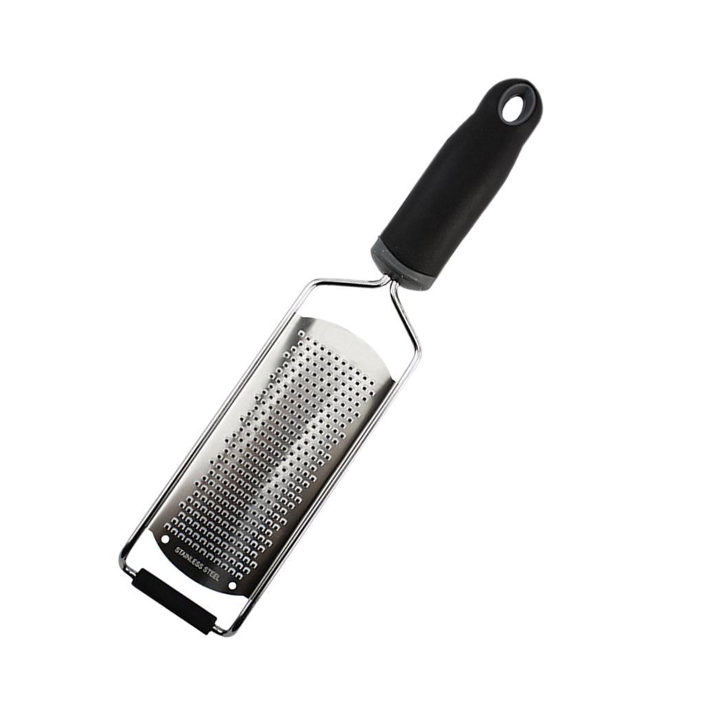 Manual Hand Citrus Juicer Orange Plastic Squeezer + Cheese Grater Zester kit