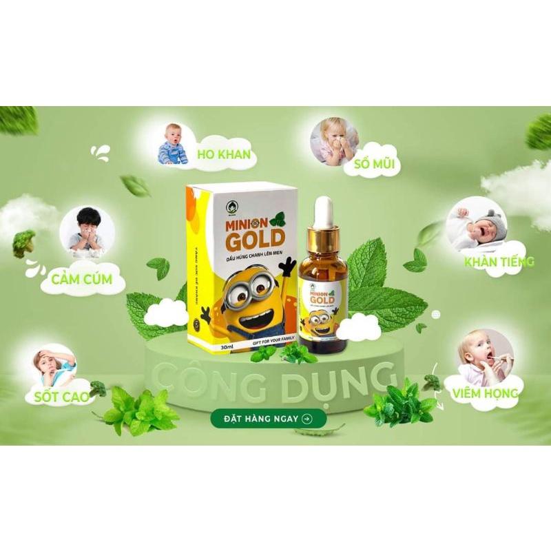 DẦU HÚNG CHANH MINION GOLD